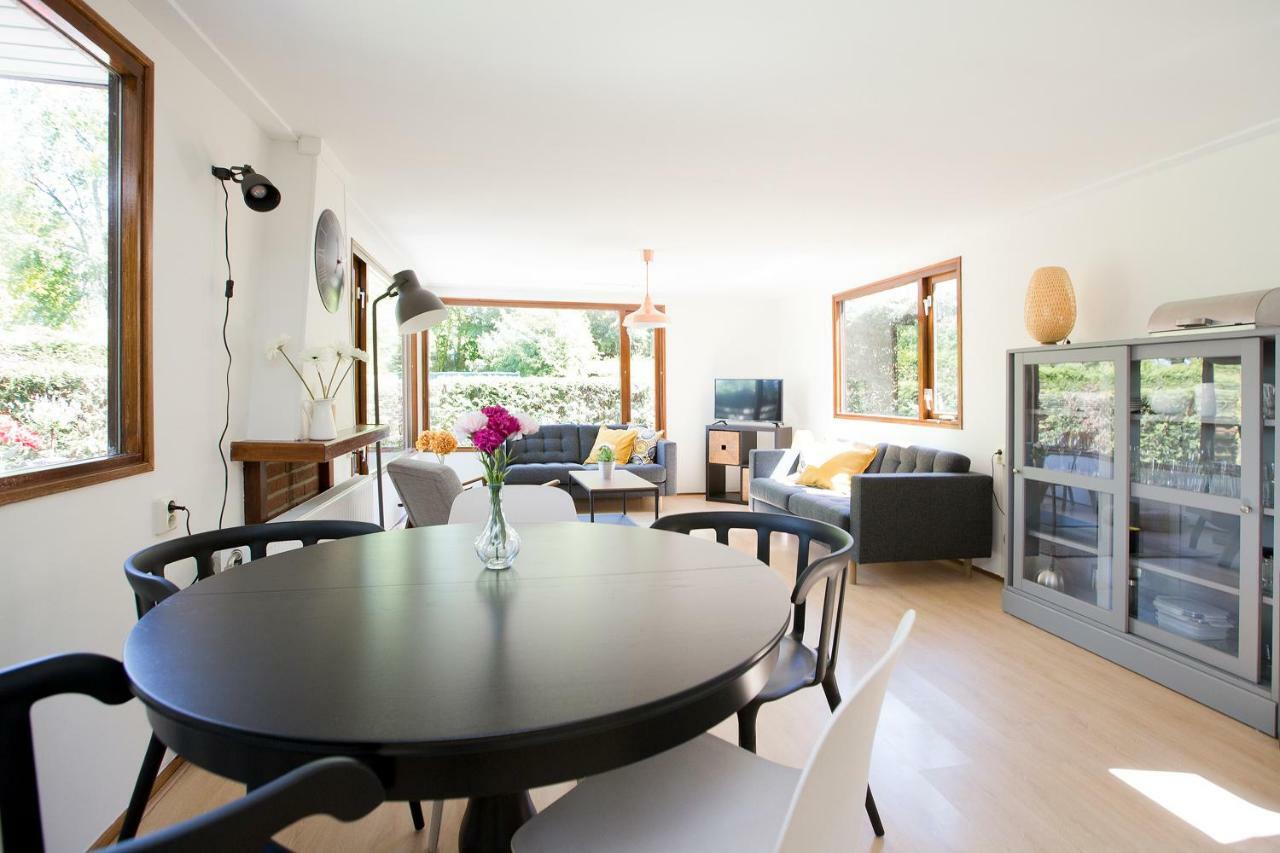 푸텐 Relaxed Verblijf In Chalet Op De Veluwe 빌라 외부 사진